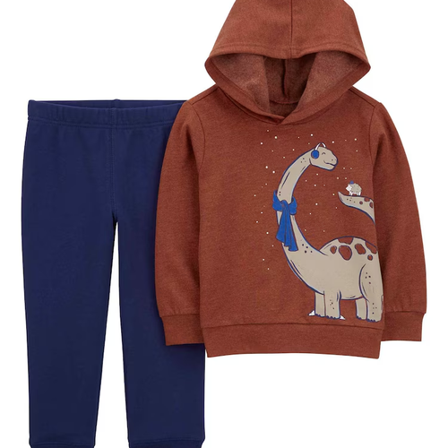 Conjunto longo infantil dinossauro multicor | Carter's