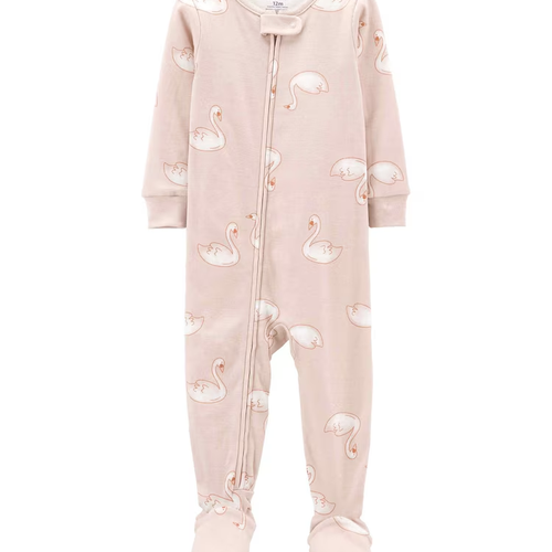 Macacão pijama infantil cisnei rosa | Carter's
