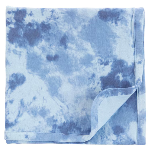 Manta Bebê Tie Dye Algodão Azul Carter's