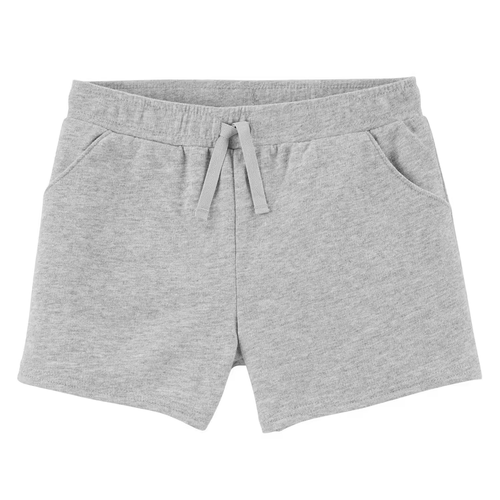Short de moletom infantil cinza | Carter's